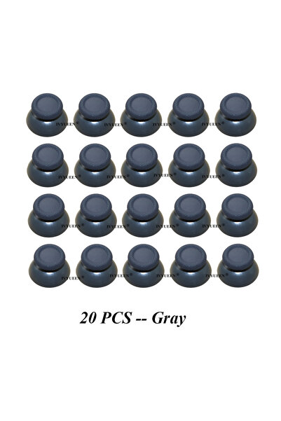 Choice1 20 Gray IVYUEEN 4-20 PCS Black Gray Thumbsticks Caps for PlayStation ...