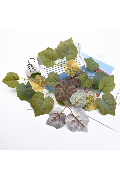 Choice 60 قطعة متعددة 30/60 قطعة من أوراق الشجر الاصطناعية محاكاة للنباتات ال...