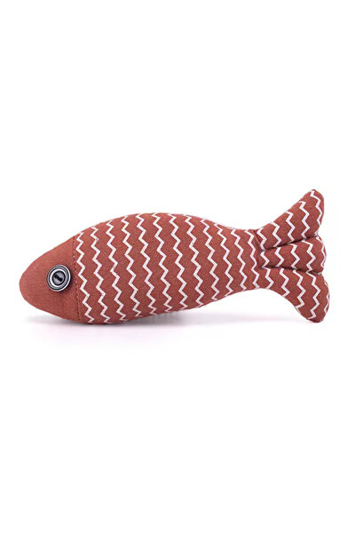 Choice ألعاب حيوانات أليفة حمراء قطعة واحدة، ألعاب مضغ للقطط، وسادة سمكة من ا...