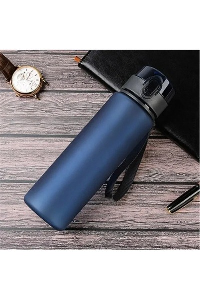 Choice زجاجة مياه رياضية زرقاء مانعة للتسرب، سعة ٤٠٠ مل، محمولة للسفر والمشي....