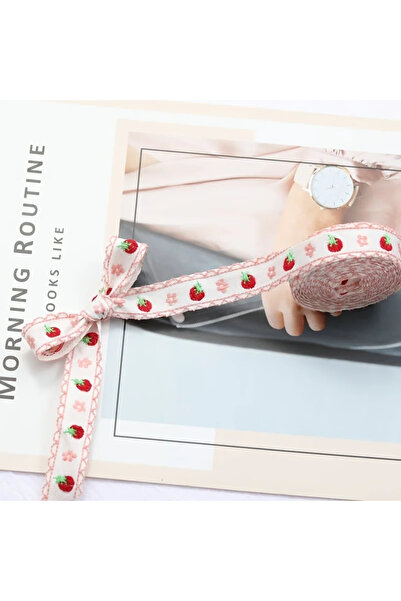 Choice 1M Cherry style 1pc 1m Jacquard Embroidery Webber Ribbon, DIY Handmade...