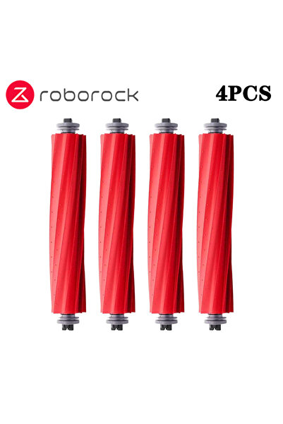 Roborock 4pcs Main Brush Replacement Q Revo/Q Revo MaxV/Q Revo S/Q Revo ProRobot Vacuum Cleaner Roll
