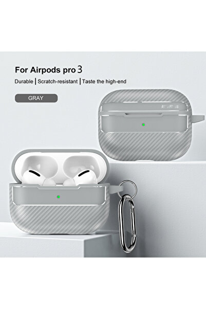 Choice غطاء سماعة أذن من ألياف الكربون لأجهزة AirPods Pro 3 2 2025 حافظة من م...