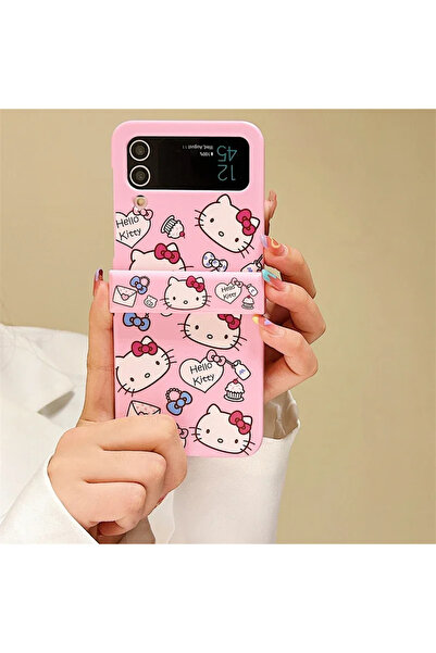 Miniso For Samsung ZFilp 7 Only Case Cute Cartoon Sanrio Hello Kitty Phone Ca...