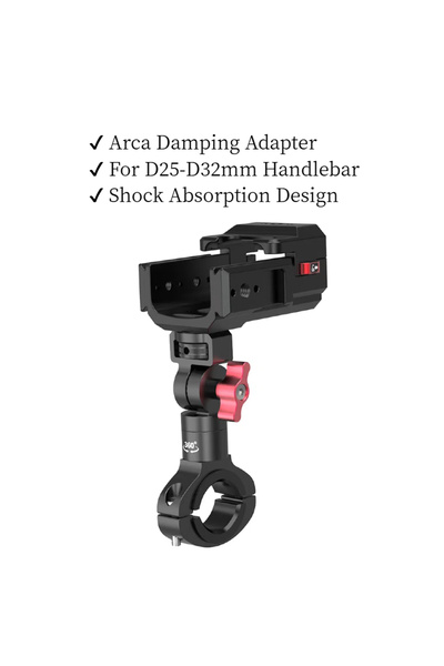Choice XT-XINTE Logo Bike Clip Version Handle Cage Bracket For DJI Osmo Pocket 3 Quick Release Protective F