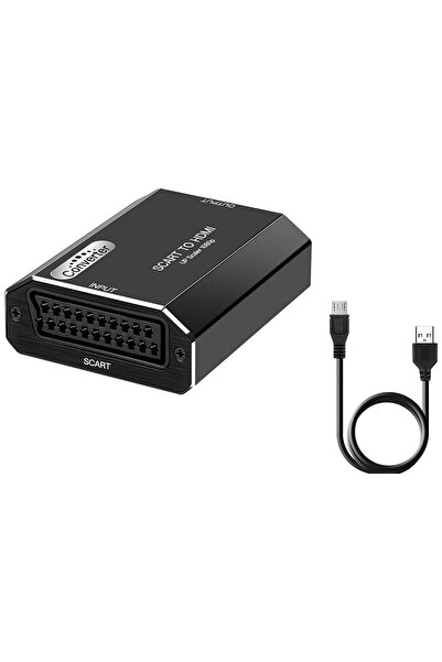 Choice محول سكارت إلى HDMI بدقة 1080 بكسل، محول سكارت إلى HDMI بدقة 720 بكسل،...