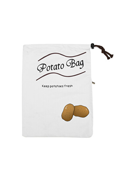 Choice 35x26x1cm potato bag Garlic Onion Fruit Drawstring Bags with Releasing...