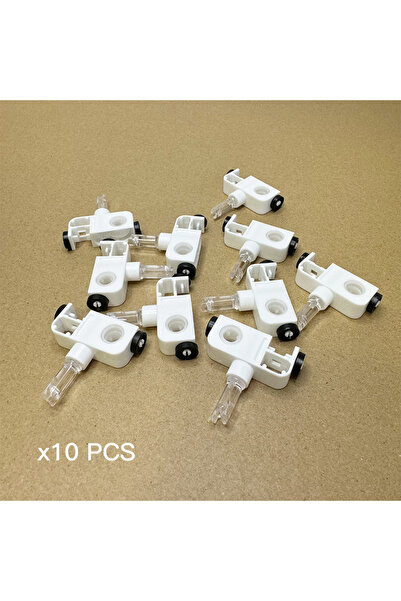 Choice 10 قطع من حاملات الستائر الرأسية، ستائر الأحلام، ستائر الظل الرأسية، ستائر النوافذ