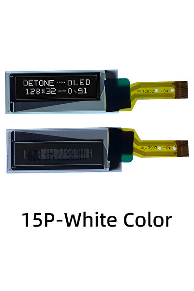 choice2 وحدة عرض OLED PMOLED 12832 128*32 12 سنًا 15 سنًا 15 سنًا SSD1306 Serial SPI