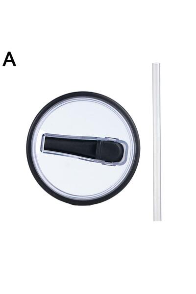 Choice غطاء بديل لكوب القش القابل لإعادة الاستخدام من ستانلي سعة 40 أونصة بتصميم إبداعي قابل للطي.