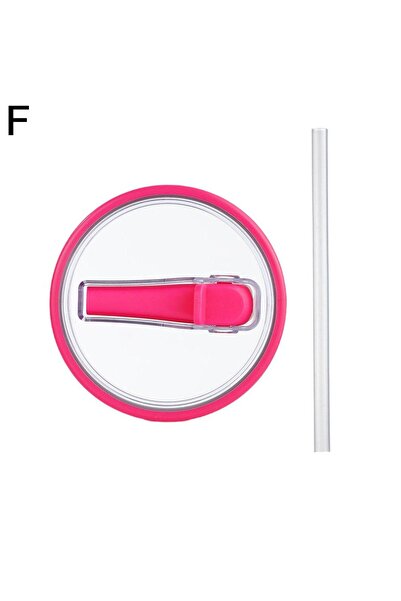 Choice غطاء قشة قابل للطي سعة 40 أونصة بديل لغطاء قشة قابل لإعادة الاستخدام م...