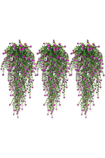 Choice 77cm Pink 80CM Artificial Hanging Flower False Rattan Willow Rattan Fl...