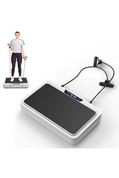 YESMAX جهاز تمرين لوح الاهتزاز، منصة اهتزاز لكامل الجسم، معدات تدريب منزلية محمولة