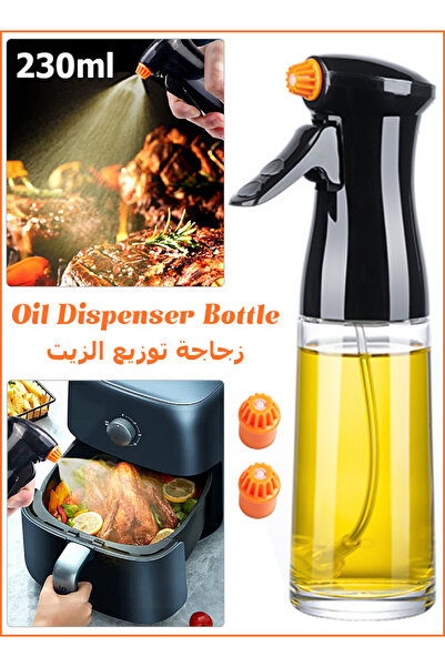 MITOYO Olive Oil Sprayer - Oil Dispenser - Glass Bottle with Two Nozzles - 23...