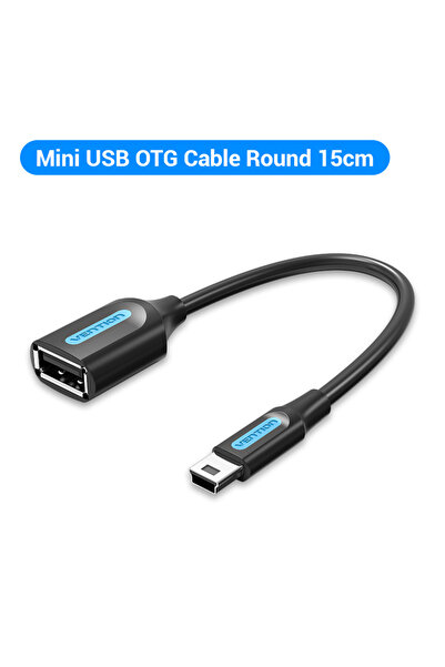 Choice CCTBB 10cm Vention Mini USB OTG Adapter Cable Mini USB Male to USB 2.0 Female for Tablet Macbook Pr