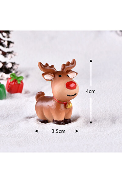 Choice غزال واقف غزال عيد الميلاد الجديد سانتا كلوز شجرة زلاجة رجل ثلج تمثال ...