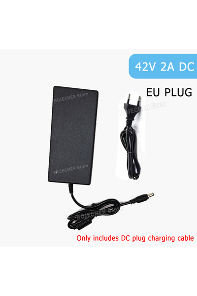 Choice3 DC Plug-EU 42V 2A Lithium Battery Charger 42V 2A DC Power Charger AC1...