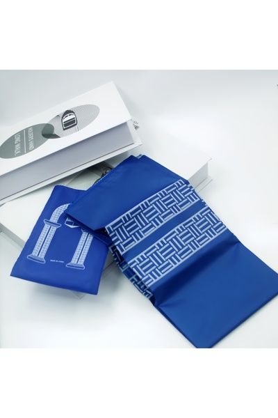 Choice 65CMx100CM blue Portable Muslim Prayer Rug 65x100CM Waterproof Braided...