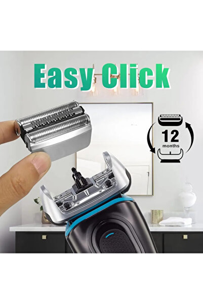 Choice رأس بديل 83M متوافق مع ماكينة الحلاقة الكهربائية Braun Series 8 S8 832...
