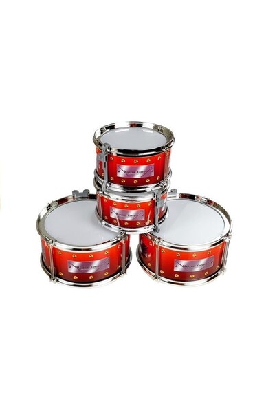 PROCART Set of 5 jazz drums for children, musical drums for children 5 years+, cymbal, sticks, chair