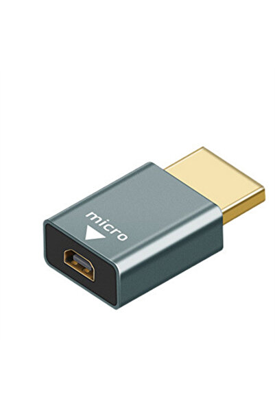 Choice HDMI(M) to Micro(F) 4K60HZ Mini Micro HDMI adapter converter For Lapto...