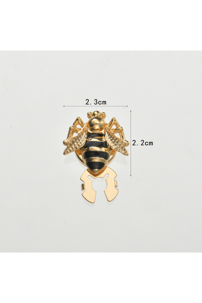 Choice1 02 قطعة واحدة من أزرار أكمام سلسلة النحل اللطيفة للرجال والنساء وقميص...