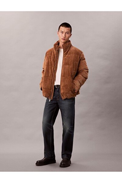 Calvin Klein LS CORDUROY MID WT PUFFER JACKET