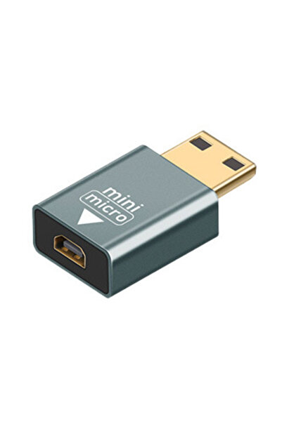 Choice محول HDMI صغير (M) إلى ميكرو (F) 4K60HZ Mini Micro لأجهزة الكمبيوتر ال...