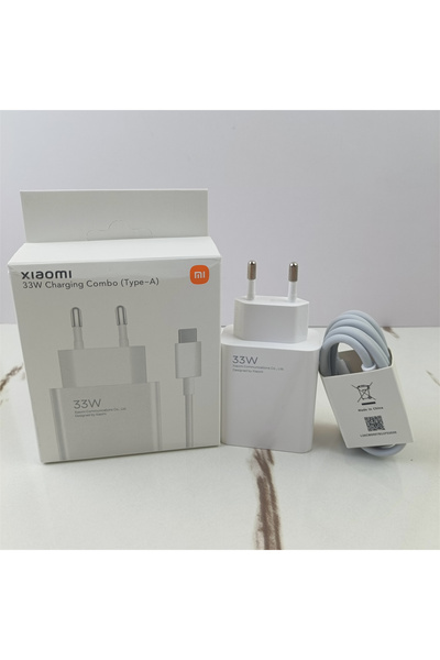 Xiaomi White 33W EU Set 33W Fast Charger EU Turbo Charge For Mi 11 10 10T Lite NE 5G POCO F2 X3 M4 Pro NFC
