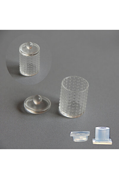 Choice Mini Jar 1 Cute Mini 3D Jar with Lid Silicone Resin Casting Molds Clear Small Bottle Molds for Epoxy