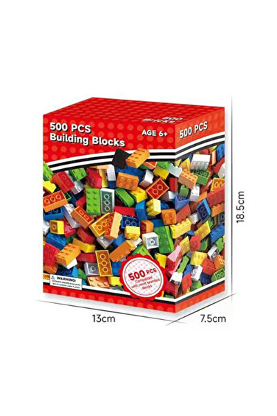 Choice 500 قطعة مع صندوق B8734A مكعبات بناء مكعبات أطفال بكميات كبيرة، مجموعا...