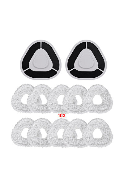 Choice مجموعة من 12 قطعة من حامل ممسحة روبوت الكنس وقطعة قماش الممسحة لـ Narw...