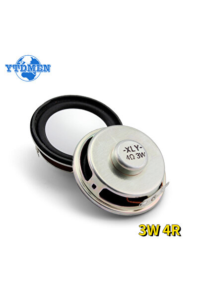 YTDMEN 2 قطعة 3 واط 4R مكبر صوت صغير بوق القطر 4 سم حشية مكبر الصوت بوق 3 واط...