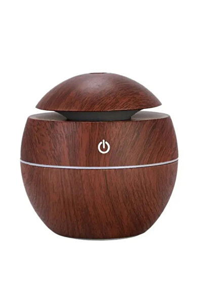 Choice Deep wood Mini Home Wood Grain Air Humidifier USB Ultrasonic Cool Mist Sprayer Essential Oil Fragran