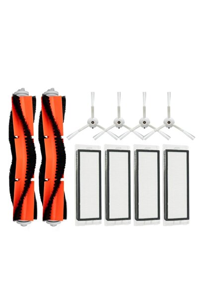 Choice فلتر HEPA 282 + فرشاة جانبية + فرشاة رئيسية لقطع غيار وملحقات مكنسة Mi...