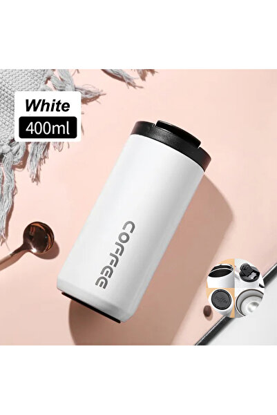 Choice <500 مل أبيض 400 مل ترمس قهوة من الفولاذ المقاوم للصدأ كوب حراري مانع ...