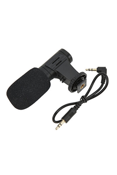 Choice black 3.5mm Mini Microphone MIC 06 Microphone Mobile Phone Mini Microphone 3.5mm for Live Conference