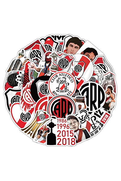 Choice 50 قطعة ملصقات فريق ريفر بليت ريفربد لكرة القدم، ديكور شخصي، دفتر ملاحظات، كأس، سانت