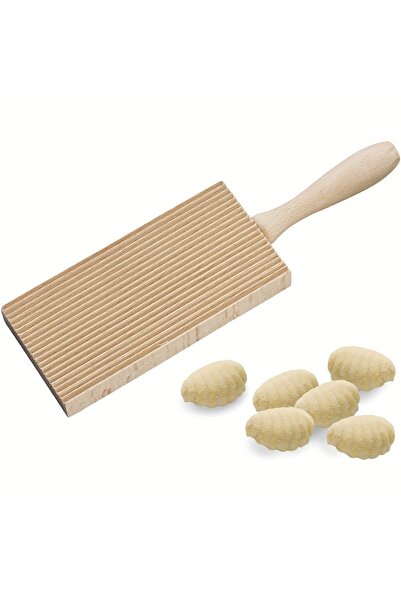 Choice لوح خشبي واحد للمعكرونة نيوكي وكافاتيلي، 8.5 بوصة