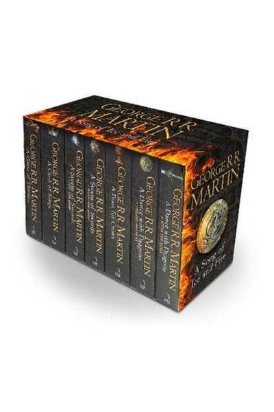 PHINDBOOKS أغنية الجليد والنار (7 مجلدات)، غلاف الكتاب قد يختلف