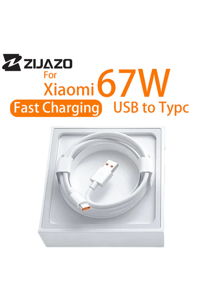 Choice 1 متر 1 قطعة 67 واط USB إلى كابل شحن سريع Type-C 67 واط 6 أمبير لهاتف Mi 13 14 11 12 Redmi Note 9-11 POCO X