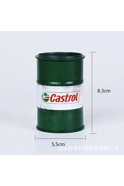 Choice A9 1 قطعة سيارة سباق نفط الخليج نموذج مصغر لخزان تخزين صندوق حديدي ديكور سطح المكتب