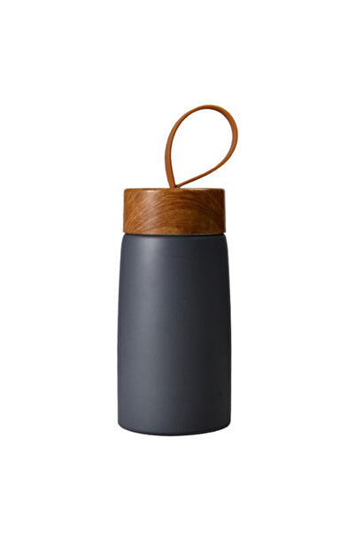 Choice 201-300ml Grey Insulated Coffee Mug 304 Stainless Steel Tumbler Water ...