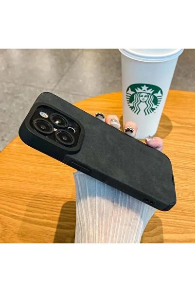 Choice جراب هاتف جديد فاخر من الجلد السيليكوني غير اللامع لهاتف iPhone 12 BK لهاتف iPhone 16 15 14 13 12 11 Pro Max P