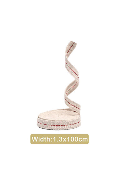 Choice1 0.51in x 39.37in 1.1cm/1.3cm/1.5cm/2cm Width 1Meter Long White Flat C...
