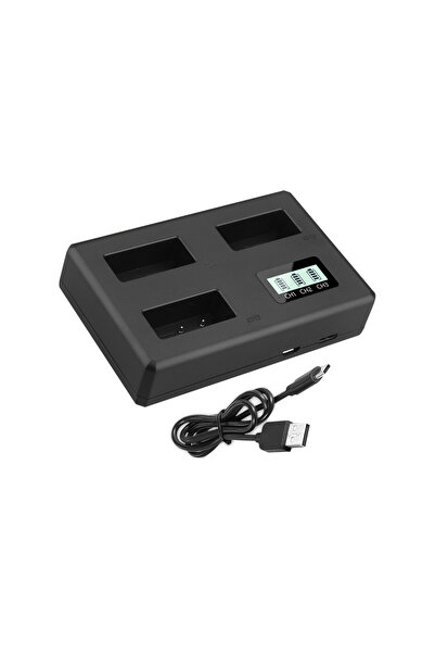 PROBTY 1 Charger LP-E17 Triple Slot Battery Charger LP-E17 Charger for Canon EOS RP R50 R10 R8 M3 M5 M6 200