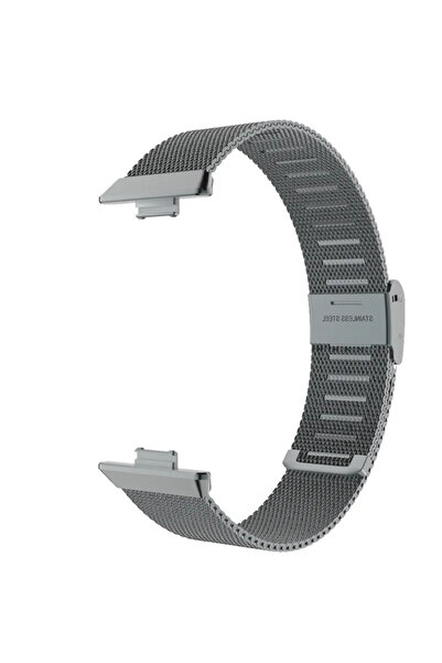Choice For Huawei Fit 4Pro Grey Stainless Steel Strap For Watch Fit 4Pro/4/3 Mesh Watchband Milanese Brace
