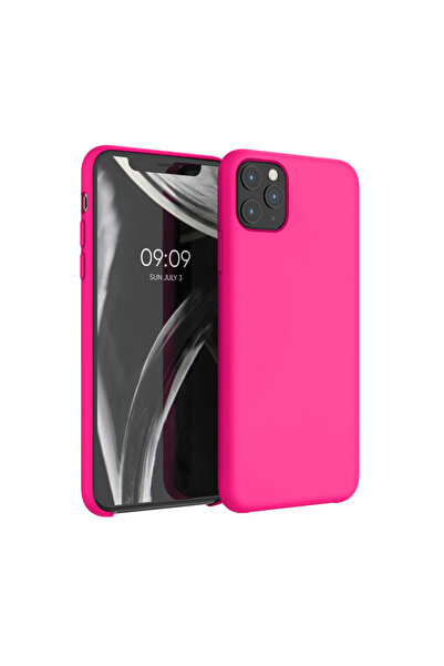 KWmobile Carcasă pentru Apple iPhone 11 Pro Max, silicon, roz, 49725.08