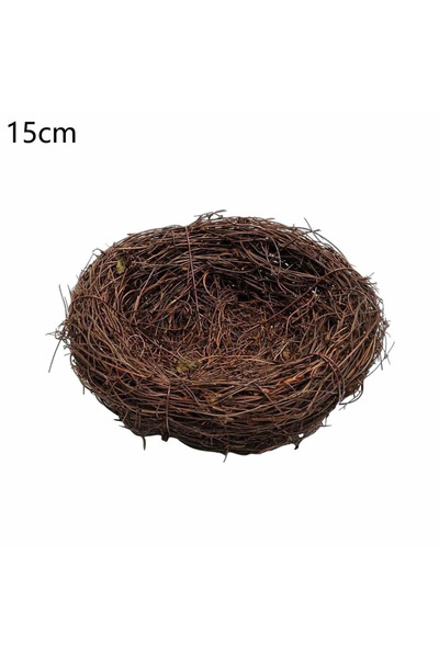 Choice3 حجم واحد D-15 سم 6-20 سم دائري عش الطيور الروطان زينة عيد الفصح بيض ا...