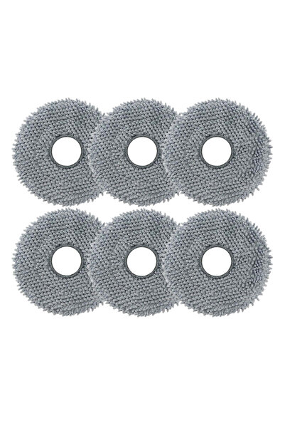 Choice 6 قطع من وسادات الممسحة لملحقات Roborock Q Revo Master/Q Revo S/Q Revo...